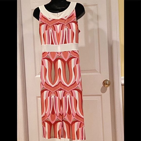 NWOT pretty Axcess colorful dress size small - Picture 3 of 3